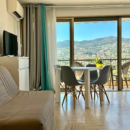 דירה My Resid Cannes Vue Marina Et Vue Montagne מאנדליה-לה-נאפול