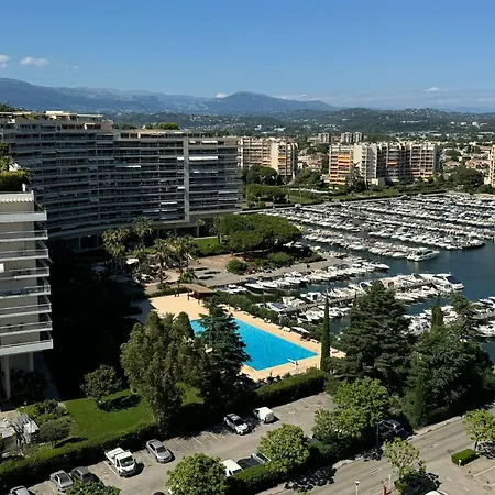 Daire My Resid Cannes Vue Marina Et Vue Montagne Mandelieu